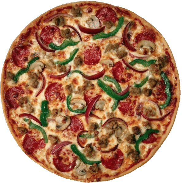 پیتزا قارچ و گوشت
